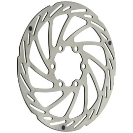 BBB Disc Rotor, Bicycle Brake Parts, Powerstop Disc Brake Rotor, Stainless Steel, 6 Holes, Mounting Bolts Included