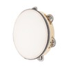 KICHOUSE Hand Drum Wooden Tambourine for Educational Musical Instrument for