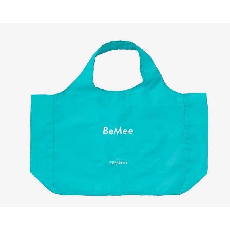 BeMee Eco Bag, Medium, Aqua Blue