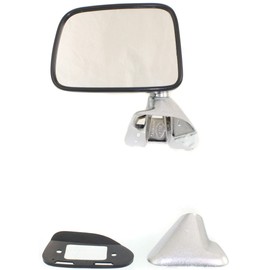 Garage-Pro Driver & Passenger Side Mirrors for Toyota Pickup 1987-1988 Chrome Standard Cab