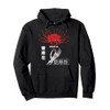 Spider Lily Soft Grunge Anime Streetwear Japanese Flower Pullover Hoodie,