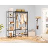 Wardrobe Closet, Portable Clothing Rack for Hanging Clothes, Free Standing