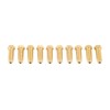 Depisuta 10PCS Brass 3D Printer Nozzle Kit, Replacement Hotend Extruder
