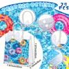 Weysat 24 Pcs Pool Party Favor Bags with Handles and