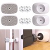 Door Grille Wall Protection Pads, for Max. Diameter 4 cm