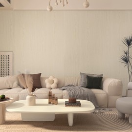 YURITIS Beech Wood Peel and Stick Wallpaper Self Adhesive No Bubble Removable Contact Paper Frosted Faux Wood Grain Countertop Cover Thick Wear Resistant 31.5x157 Inch Wide Wooden Sticker Paper for RV