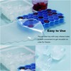 Ice Cube Trays for Freezer with Lid-37 Grid Silicone Ice