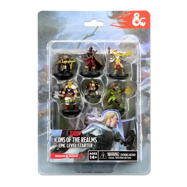 WizKids 72779 D&D Icons of The Realms Miniatures Epic Level Starter-Game