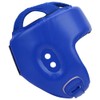 Boxing Helmet PU Leather Adjustable Head Guard Sanda Kickboxing Training