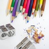 8 Pcs Handheld Metal Pencil Sharpener, Metal Pencil Sharpener, Small