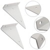 Pack of 2 Shelf Brackets Triangle Shape, Hidden Shelf Brackets,