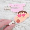 Eye Planning Crayon Shin-chan Bangs Clip 2P Light Pink K1855E