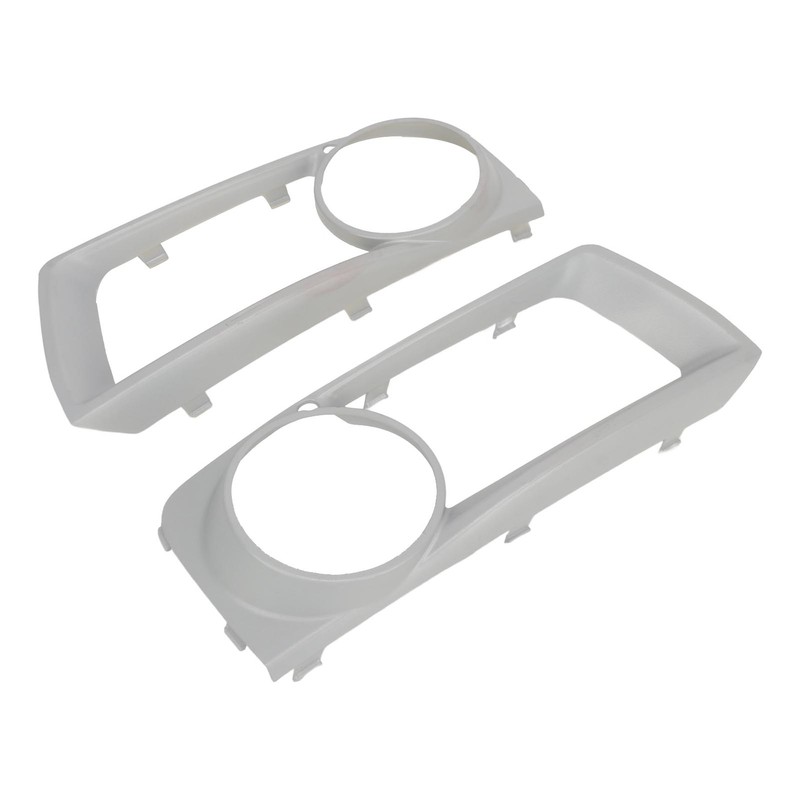 1 Pair Fog Light Grill Cover 51117312595 Scratch Proof Front