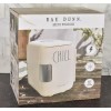 Rae Dunn Mini Fridge “CHILL” – 6-Can Cooler & Warmer