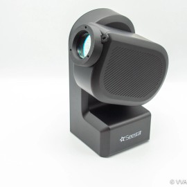 Unbranded ZWO Seestar s50 2in 48mm Thread Filter Holder Adapter Magnet Lock Orange/Black - Black matte