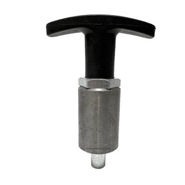 T Handle Spring Loaded Pull Pin /Pop Pin 3/8" Shank Curve Handle