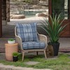 Arden Outdoor Deep Seat Cushion Set, 24 in x 24
