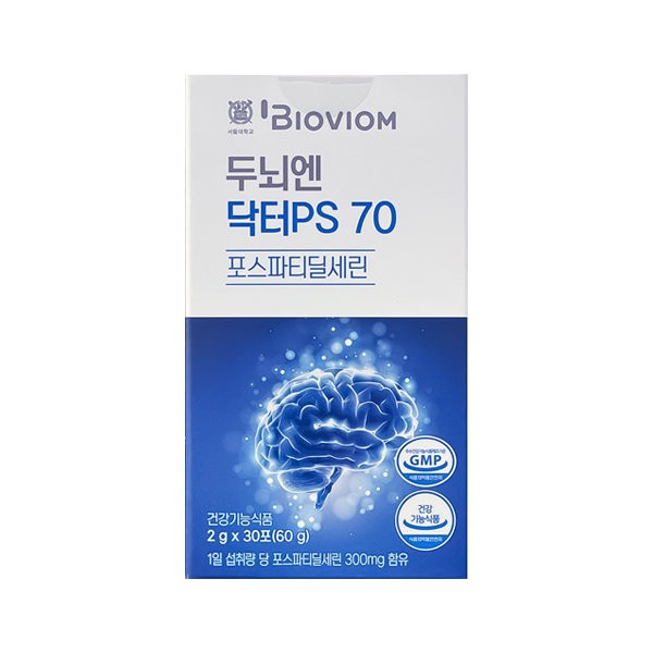 Seoul National University Phosphatidylserine Brain N Doctor PS70 1 box / 서울대 포스파티딜세린 두뇌엔 닥터 PS70 1박스