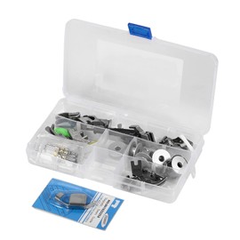 17 Types Sewing Machine Presser Foot Set Industrial Machine Foot for Replacement Parts, Industrial Sewing Machine Feet Coming with Storage Case, Easy to Use for Most Machines