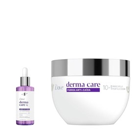 DOVE Kit Fuerza Anti-Caída. Reduce la Caída 95, 2 pzas Mascarilla y Sérum Capilar                                                                     