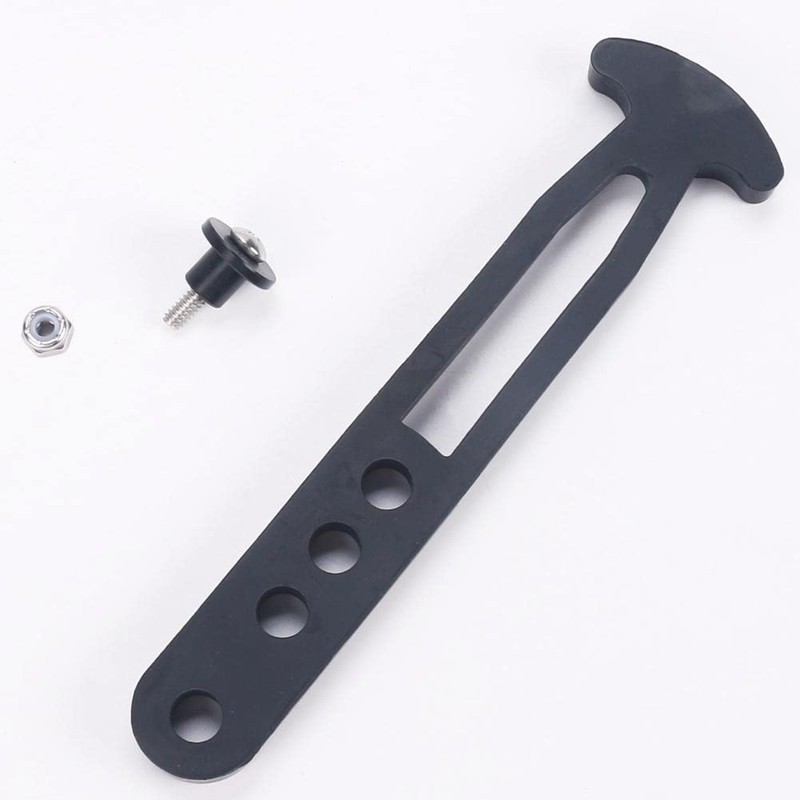 Boat Telescoping Ladder Strap,Marine Grade Secure Retaining Rubber Latch Band