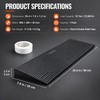 **Cuttable Natural Rubber Threshold Ramp – 1.2" & 1.6" Height