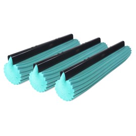 PVA Professional Double Roller Ultra Foam Rubber Mop and 3X Mop Heads