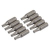 Silverline 398775 T25 Cr-V Screwdriver Bits 10pk T25