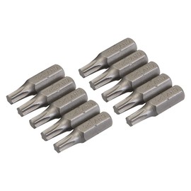 Silverline 398775 T25 Cr-V Screwdriver Bits 10pk T25