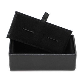 lixuesong Faux Travel Cufflinks Rings Storage Box for Case for Cufflinks Luxury Display Jewelry for Case Storage Cuff Link