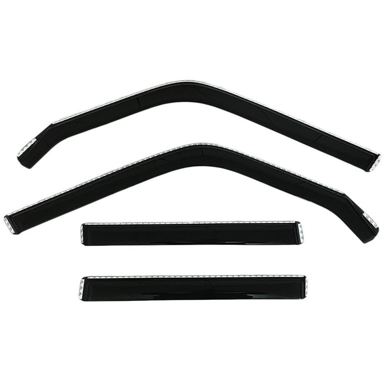 2024-2026 in-Channel Rain Guards for Toyota Land Cruiser Side Window