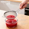 Armo® Stainless Steel Sieve Pack of 3 8cm, 12cm, 18cm