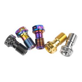 Motorcycle Nissin brake caliper banjo bolt titanium screw titanium / 오토바이 니신 브레이크 캘리퍼 반조 볼트 티타늄 나사 티탄