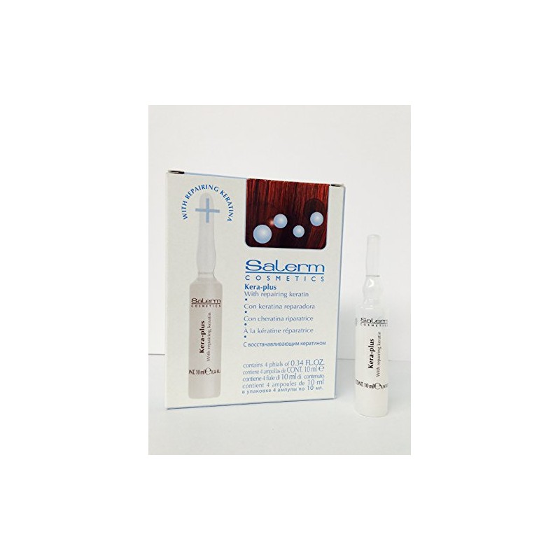 Salerm Kera-Plus with Repairing Keratin, 0.44 Ounce