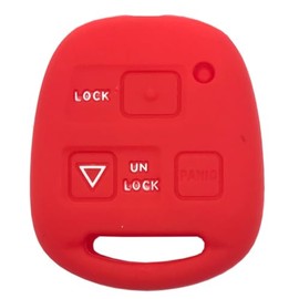 Replacement Remote Key Shell Case Cover fits for Lexus ES GS GX is LS LX RX SC ES300 ES330 GS300 GS400 GS430 GX470 IS300 LS400 LS430 LX470 RX300 RX330 RX350 RX400h RX450h SC430 (Red)
