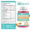 WEEVIT Ashwagandha Gummies, Ashwagandha with Maca Root, L-Theanine, GABA