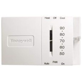 Honeywell T8034N1007 Single-Stage Thermostat, 24 Volts, White