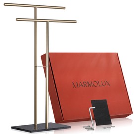 Towel Stand – Freestanding Towel Rack for Bedroom & Bathroom, Heavy-Duty Towel Drying Rack with Sturdy Base, Stylish Modern Free Standing for Spa & Home 1.6'x2.7'x0.7'