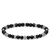 THOMAS SABO A1924-704-11 Unisex Bracelet Talisman Black 925 Sterling Silver
