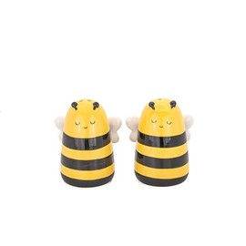 Sass & Belle Bee Salt & Pepper Shakers - Cute Ceramic Salt & Pepper Set for Dining Table, Perfect Bee as Gift and for Kitchen Decor – Sass and Belle Homeware & Kitchen Accessories