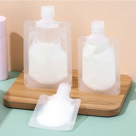 Portable 30ML Dispensing Pouch for Cosmetics, Shampoo, Lotion - Ideal for Travel, Camping, Outdoor Container 17ea