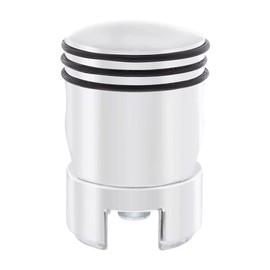 United Pacific 70613 Chrome Piston 13/15/18 Gearshift Knob w/Adapter