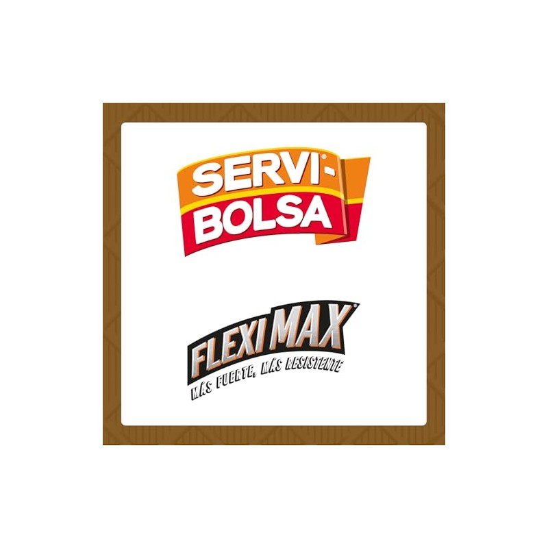 Servi-Bolsa Bolsas para Basura en Rollo, color Blanco, Mediano, 55