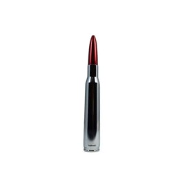 VMS Bullet Antenna Chrome and Red for Ram Trucks 2011 and Newer 1500 2500 3500