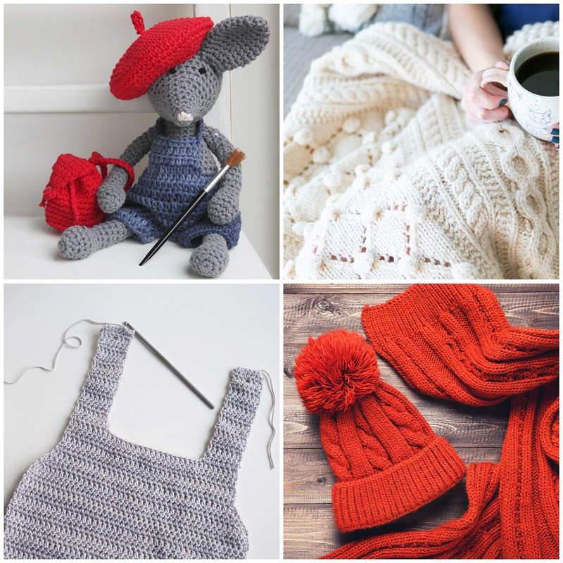 Knitting Yarn (20 Pack) - 25 Grams, 40 metres per