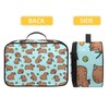 Parprinty Insulated Lunch Box for Kids Soft Cute Capybara Lunch
