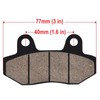 RedCap GY6 Chinese Scooter Front Disc Brake Pad Set for