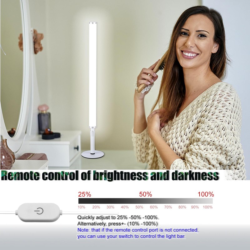 LED Vanity Lights for Mirror, Ultra bright/RA90/6000k/Dimmable LED Makeup Lights,