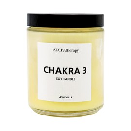 Adoratherapy Chakra Healing Lotion Candle Number 3
