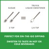 Truvia Organic Zero-Calorie Liquid Stevia Sweetener, 2.7 fluid ounce bottle,